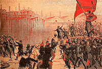 Manifestacin pacifista 1913
